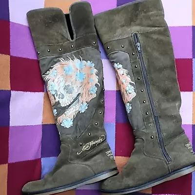 Ed Hardy Snow Boots • $35