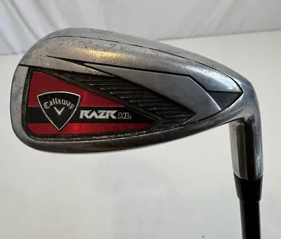 Callaway RAZR X HL Pitching Wedge PW 35.5” Shaft Mid Torque Low Regular Flex • $35