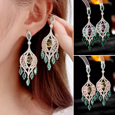 $25.14 • Buy Indian Bollywood Drop Dangle Jhumka Jhumki Earrings Ethnic Fashion Jewelry Party