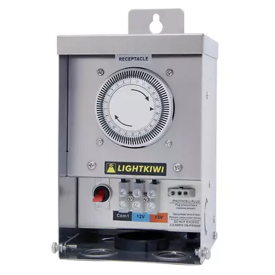 U2184 75 Watt (12V-15V AC) Multi-Tap Low Voltage Transformer Weatherproof For P • $119.99