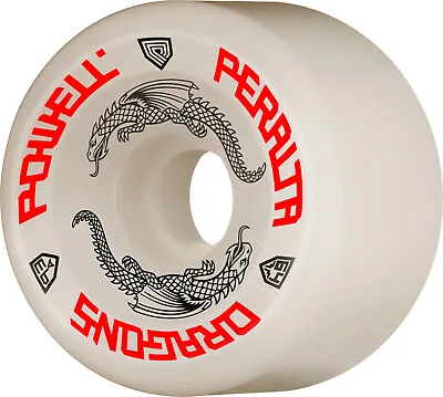 Powell Peralta Dragon Formula G-Bones Wheels 64x42mm 93A - Off White (Set Of 4) • $47.95