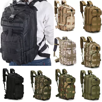 MOLLE Assault Pack Tactical Backpack Military Army Camping Rucksack 3 Day Pack • $25.89