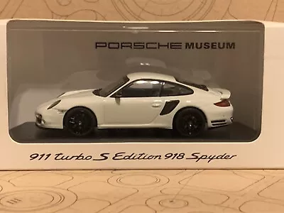 Porsche 911 Turbo S (997.2) 2012 Edition 918 Spyder Minichamps 1:43 • $395