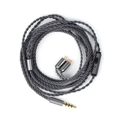 Tripowin Grace Detachable SilverPlated OFC In Ear Earphone Cable With Microphone • $13.50