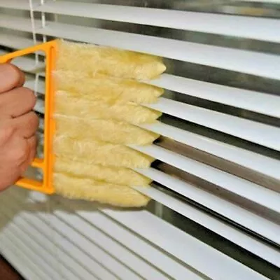 £3.15 • Buy 7 Brush Venetian Blind Cleaner With Handle Washable Micro Fibre Duster