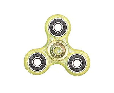 Whirlerz  GLITTER Fidget   Hand Finger Fidget Spinner Pocket Toy CHOOSE To Clear • £3.49