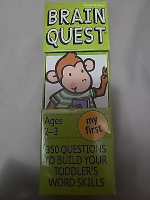 Brain Quest Smart Cards Ser.: My First Brain Quest Q&a Cards : 350 Questions To • $1.99