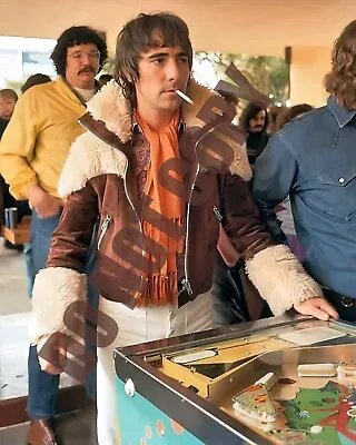 Keith Moon THE WHO Playing Pinball And Smoking A Cigarette 8x10 Photo • $11.99