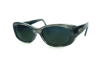 Maui Jim LILIKOI Womens Sunglasses MJ258N-27 Gray/Black/Clear Marbled Frame • $75