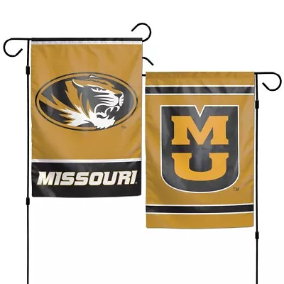 Missouri Tigers NCAA Wincraft Double Sided 12x18 Garden Flag FREE SHIP! • $17.99