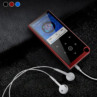 2023 Bluetooth MP3 MP4 Player HiFi Lossless Sound FM Radio Recorder Touch Screen • $20.99