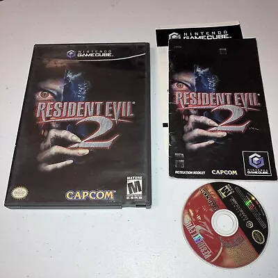 Resident Evil 2 Nintendo GameCube 2003 CIB Complete W. Manual - Tested H24 • $104.95