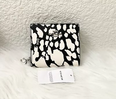 NWT Coach Snap Wallet With Spotted Animal Print • £76.25