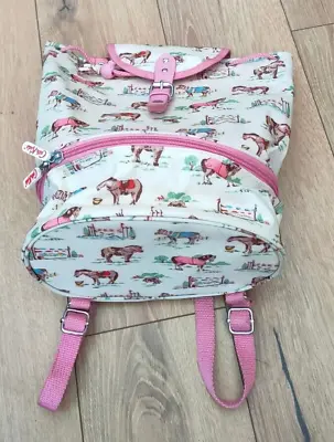 Cath Kids Kidston Horses Ponies Ruck Sack Back Pack Lunch School Bag • £19.99