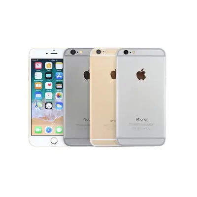 Apple IPhone 6 16GB-64GB-128GB Gold Gray Silver GSM CDMA Unlocked 4G Smartphone • $44