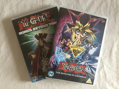 Yu-Gi-Oh! DVD Bundle The Dark Side Of Dimensions & Bonds Beyond Time (No Cards) • £6.99