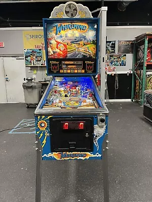 1990 Whirlwind Pinball Machine Leds Professional Techs Leds Pat Lawlor Wind • $5488.88