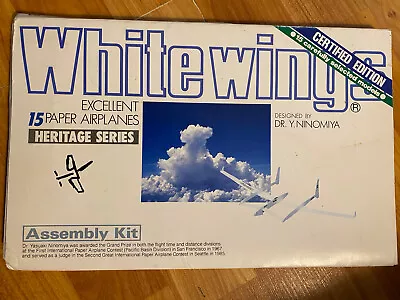 1988 White Wings Certified Edition New Paper Airplanes Heritage Series Vintage • $28.95
