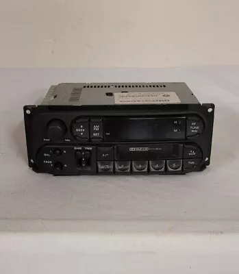 $29.99 • Buy 🔊1999-2003 Chrysler Mopar Dodge Factory AM/FM Radio Cassette Player P56038931AB