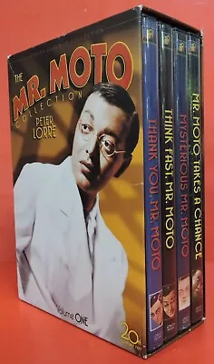 2006 Mr Moto 4 Dvd Collection Volume One Box Set-peter Lorre • $11.99