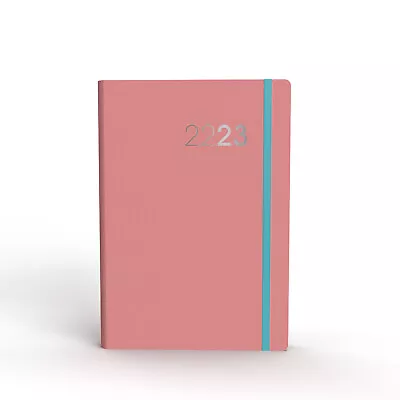 $19.50 • Buy 2022-2023 Financial Year Diary Collins Legacy A5 Week To View Pink