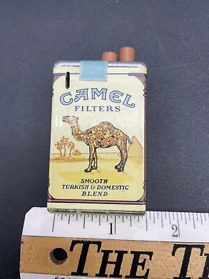 Vintage Camel Filters Disposable Lighter Cigarette Pack Shaped • $12.50