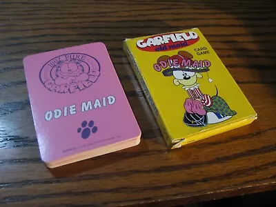 Garfield Old Maid Card Game Odie Maid 1978 Complete     #B 2 • $10.99