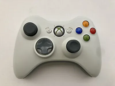 $15 • Buy Microsoft Xbox 360 Wireless Controller - White, Tested Working, No Battery Pack