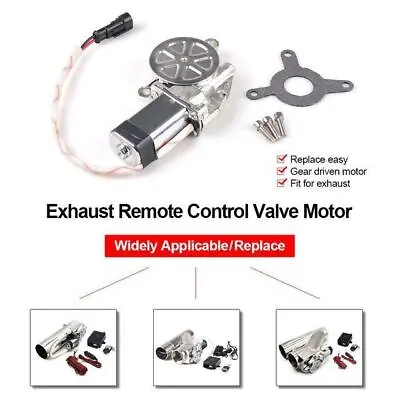 Universal Electric Exhaust Cut Out Gear Driven Motor For Exhaust Cutout Valve • $31.33