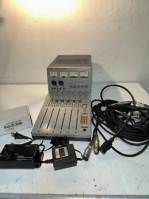 Kondo Mixer NW-604A Audio Mixer + Magic Mic + 48V PS + Cable • $99.95