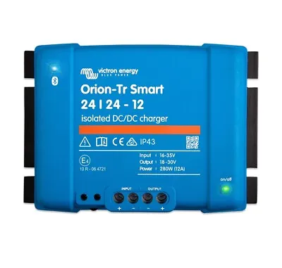 Victron Orion Smart DC-DC 3-Stage Battery Charger 24V To 12V 12A Isolated Energy • £149.99