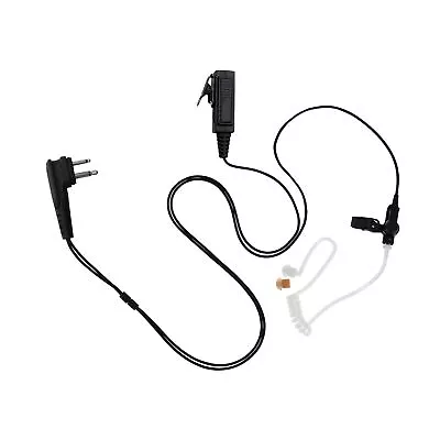 2-Wire Clear Coil Surveillance Headphone For Motorola CP200 MOTOTRBO RDM2020 • $11.99