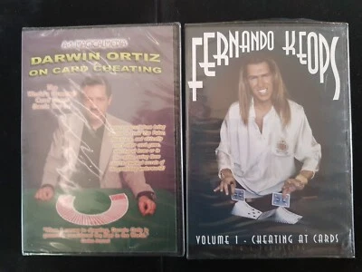 £4.99 • Buy Magic DVDs - Darwin Ortiz &Fernando Keops - Cheating At Cards- Card Manipulation
