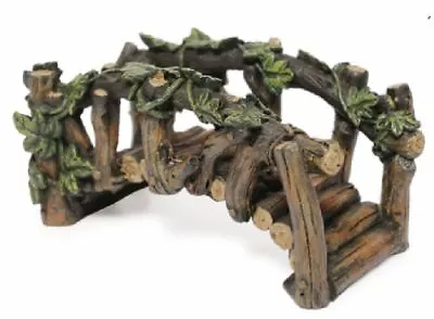 Log And Vine Bridge Miniature Bridge Mini Walkway With Vines • $22.99