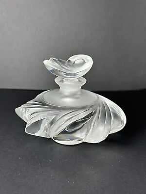 Lalique Crystal SAMOA Perfume Bottle Beautiful Shell Design • £216.95