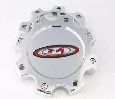 Moto Metal MO955/956 CAP CHR SHRT 8LUG - RED O LOGO - 845L170 • $29