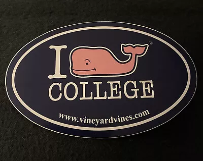 Vineyard Vines Decal Sticker Love College • $2.48