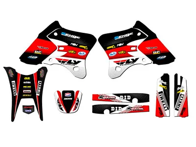 2003-2004 WR 450 F RICOCHET Black Senge Graphics Kit Compatible With Yamaha • $134.99