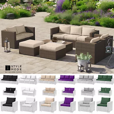 Cushion Pads For Keter Allibert California Rattan Garden Furniture Armchair Sofa • £73.99