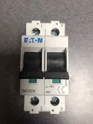 Eaton Memshield 3 EMS1251N 125A Isolator Main Switch Disconnector 125 Amp • £10.99