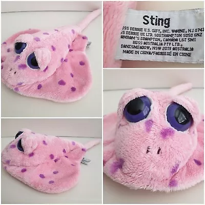 Russ Berrie Lil Peepers Eyes Sting Stingray 15  Soft Plush Beanie Toy Comforter  • £8.99