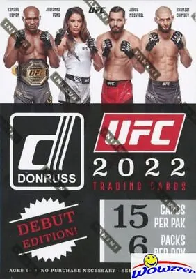 2022 Panini Donruss UFC EXCLUSIVE HUGE Factory Sealed Blaster Box ! • $16.95