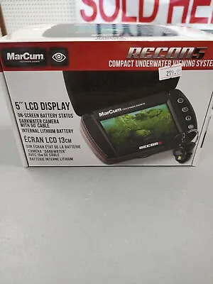 MarCum RC5 Recon 5 Underwater Camera - Black • $289