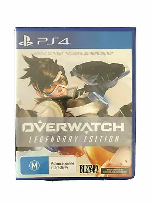 Mint Disc Playstation 4 Ps4 Overwatch Legendary Edition Over Watch Free Postage • $17.52