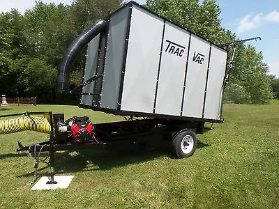 Trac Vac 288 -16 Leaf Trailer Vacuum  Bushel Tow Behind Street Curbside Pickup • $22995