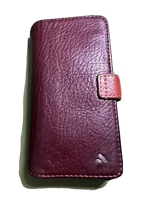 $95 • Buy Vaja Leather Wallet For IPhone 11 Pro Max With Sterling Silver Accents