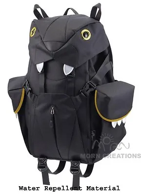 Big Cat Backpack Large BLACK MORN CREATIONS Bag Lion Leopard King Panther  • $84.99