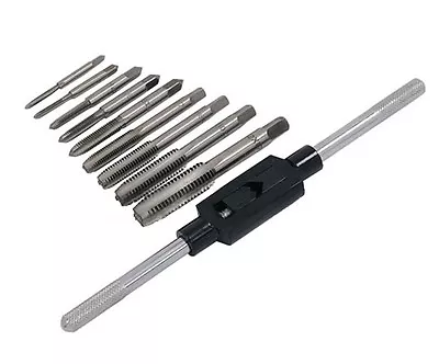 £9.45 • Buy THREAD TAP & WRENCH SET By NEILSEN TOOLS M2.5 M3 M4 M5 M6 M7 M8 M10 M12 Repair