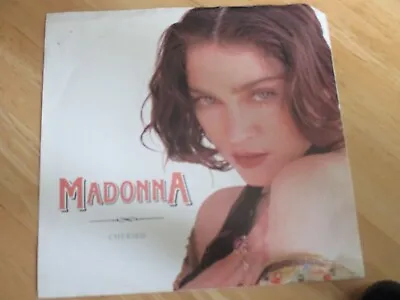 Madonna - Cherish  B/w-supernatural W/ps Vg+/vg+ 1989 • $8