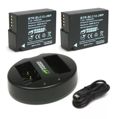 Battery For Panasonic DMW-BLC12e Lumix DMC-FZ200 DMC-FZ300 DMC-G7 • $169.98